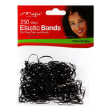 Magic Collections 250 Elastic Rubber Bands Black 332BLA