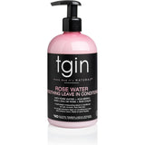 tgin Rose Water Smoothing Leave-In Conditioner for Natural Hair - Protective Styles - Curls - Waves - Detangler - Great for low porosity hair - Fine hair - URBAN BEAUTE