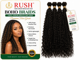 Rush BOHO Braids 100% Virgin Brazilian Hair Grade