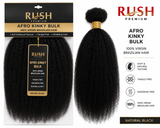 Rush Afro Kinky Bulk Bulk 100% Virgin Brazillian Hair