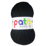 Cygnet's Pato Everyday DK Wool (100g) - Black - URBAN BEAUTE
