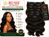 Rush Brazillian Desire 8 PCs Clip-In