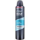 Dove Men+Care - Antiperspirant Deodorant Clean Comfort - 150ml - URBAN BEAUTE