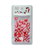 Style Collection Hair Beads RED BD009-P
