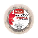 Annie Hairpins Black 1Lb Box Ball Pointed 6Bx/Un 1-3/4