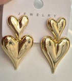 Fashion Heart-shaped Earrings