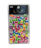 Lily Plastic Beads 614 Multi