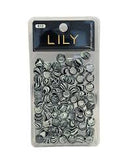Lily Plastic Beads 612 Mix Black