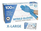 Identity- Nitrile Powder Free Gloves 100 PC Large