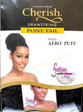 Cherish Drawstring Pony Tail Afro Puff