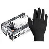 Supertouch Diamond Grip Disposable Nitrile 5.5 Black