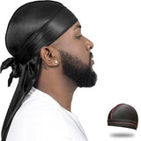 Black Ice Tied Down Lightest Breathable Wave Durag