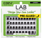 Ebin New York Lab Extensions Pre-Glued Natural LEP