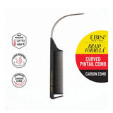 Ebin New York Braid Formula Curved Pintail Comb Ca