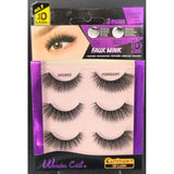 Ebin  3 Pairs Wild Cat Lashes -February - URBAN BEAUTE