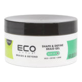 ECO STYLE Braids & Beyond Shape & Define Braid Gel Olive Oil Max Hold 6oz - URBAN BEAUTE