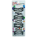 Eden Hair Ball 12mm - Black LB12BK - URBAN BEAUTE