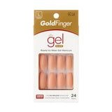 GoldFinger Gel Glam Solid Colour - Peach Puff - URBAN BEAUTE