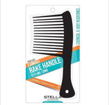 Stella Collection 2PC Comb Pack  Jumbo Rake Handle