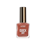 Kiss: Quick Dry Nail Polish 13ml - I Like To Mauve It  (QP06) - URBAN BEAUTE
