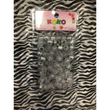 KOKO - Plastic Beads - Silver Big - URBAN BEAUTE