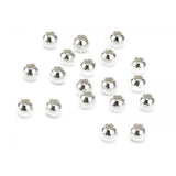 Koko Plastic Silver Beads - URBAN BEAUTE