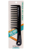 Stella Collection Rake Handle Styling Comb