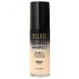 Milani 2 IN 1 Foundation + Concealer-Nude Ivory - URBAN BEAUTE