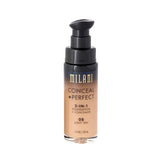 Milani Conceal plus Perfect 2 IN 1 Foundation + Concealer-Light Tan 08 - URBAN BEAUTE