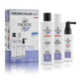 Nioxin 3-part system 5 trial kit for chemically treated hair with light thinning 700ml - URBAN BEAUTE