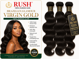 Rush Brazilian Glamour Virgin Gold 100% Human Glam