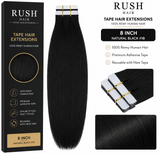 Rush Tape Hair Extension 100% Remy Human Hair 8 Inch