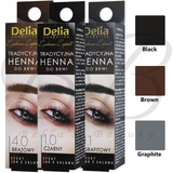 Delia Henna Eyebrow Tint  - 1.0 Black 2g