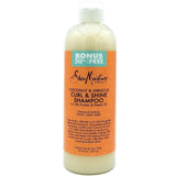 Shea moisture coconut & hibiscus curl & shine shampoo  19.5oz - URBAN BEAUTE