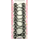 Sherry Hair Accessories Hair Elastic With Black Balls - URBAN BEAUTE