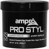 Ampro Pro Styl Protein Styling Gel Super Hold 6oz