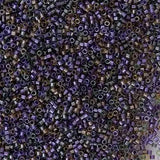 Lily Plastic Beads 206 Clear/White/Brown