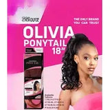 Blissource Drawstring Pony Tail 18" Olivia  Colour