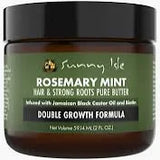 Sunny Isle Rosemary Mint Hair & Strong Roots Butter 2oz