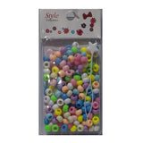 Style Collection Hair Beads Coloured Small - URBAN BEAUTE