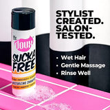 The Doux SUCKA FREE Moisturizing Shampoo - With Shea Butter - Shampoo For Color Treated Hair - Cleanse and Hydrate Hair 8oz - URBAN BEAUTE