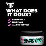 The Doux Swag Goo Edge Control Gel 2.0 oz White - URBAN BEAUTE