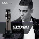 Babyliss Super Motor Skeleton Trimmer - Silver - URBAN BEAUTE
