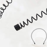 Black metal headband - URBAN BEAUTE