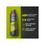Dove Men+Care Sport Active+Fresh Antiperspirant Deodorant Aerosol 150ml
