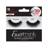 Faux mink eyelashes 3d multi layer effect #017 - URBAN BEAUTE