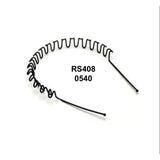 Metal Zig Zag Alice Band RS408 - URBAN BEAUTE