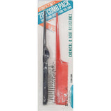 Stella collection teasing brush with bone tail comb 2507 - URBAN BEAUTE