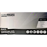 Supertouch Black Powder Free Vinyl Size Medium 100pcs - URBAN BEAUTE