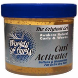 Worlds of curls the original gel curl activator regular hair 32oz - URBAN BEAUTE